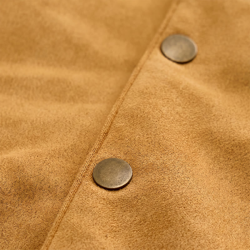Gilet décontracté en daim style western pour homme - image 6