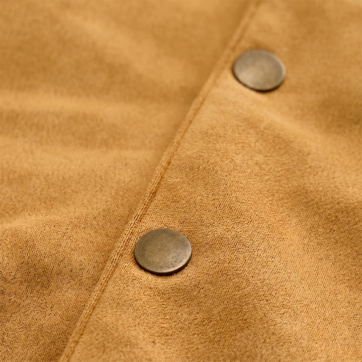 Gilet décontracté en daim style western pour homme - image 6