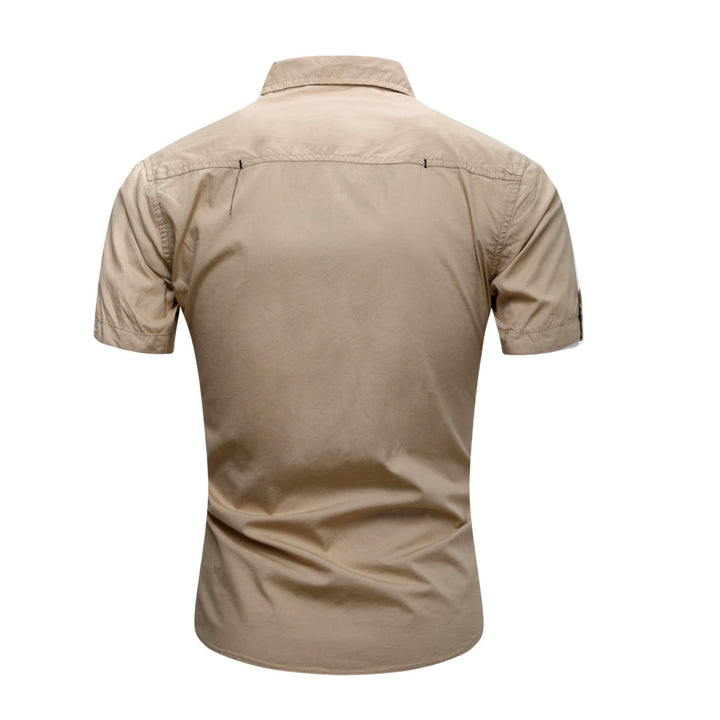 Chemise de travail moderne de style militaire pour homme, idéale pour les activités de plein air. - image 12