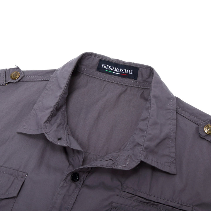 Chemise de travail moderne de style militaire pour homme, idéale pour les activités de plein air. - image 6