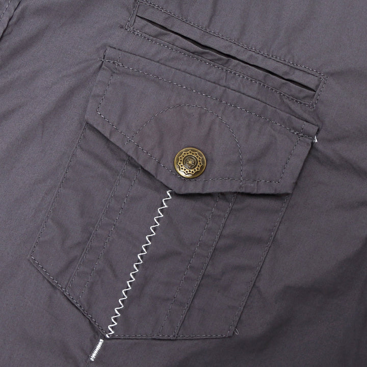 Chemise de travail moderne de style militaire pour homme, idéale pour les activités de plein air. - image 8