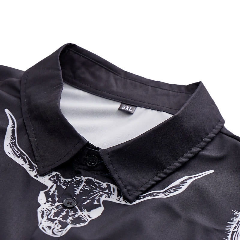 T-shirt graphique audacieux style western avec cactus et longhorn - image 4