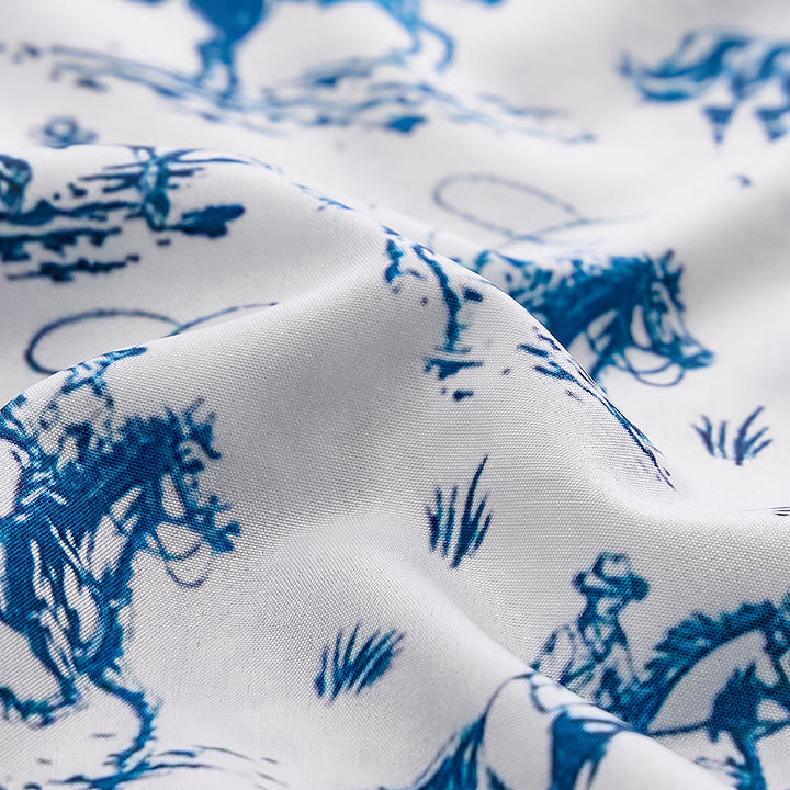 Chemise classique de cowboy bleue et blanche « Ride Into Style » - image 5