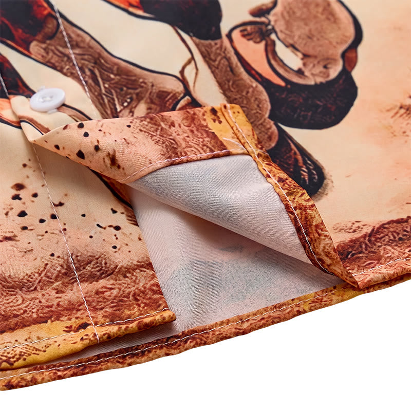 Chemise imprimée Lone Rider Western Galoping Cowboy - image 6