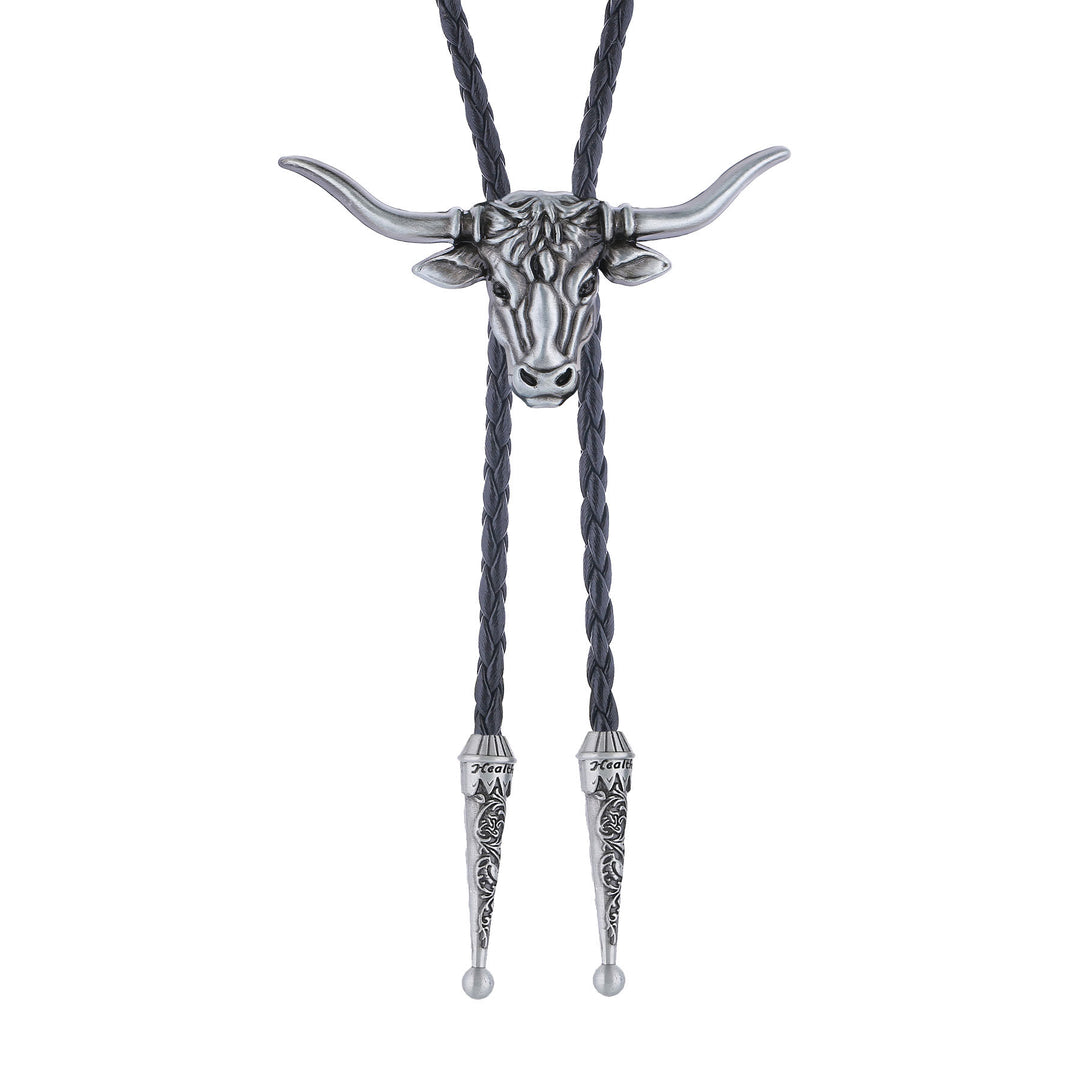 Cravate bolo Force et Santé Western Longhorn Bull Spirit - image 2