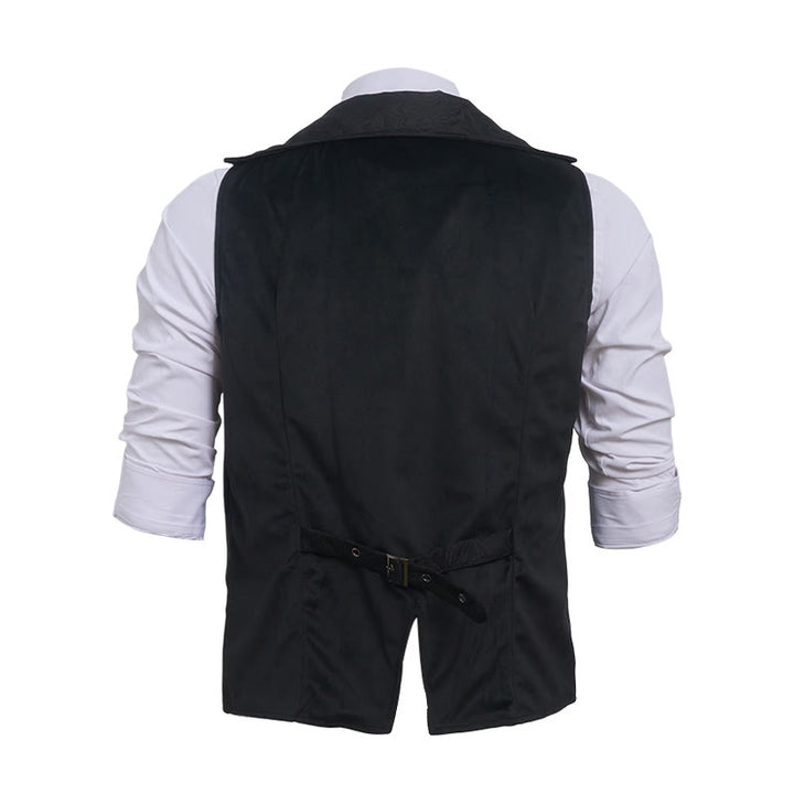 Gilet de costume western style cour britannique pour homme - image 9