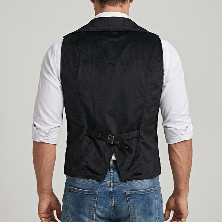 Gilet de costume western style cour britannique pour homme - image 2