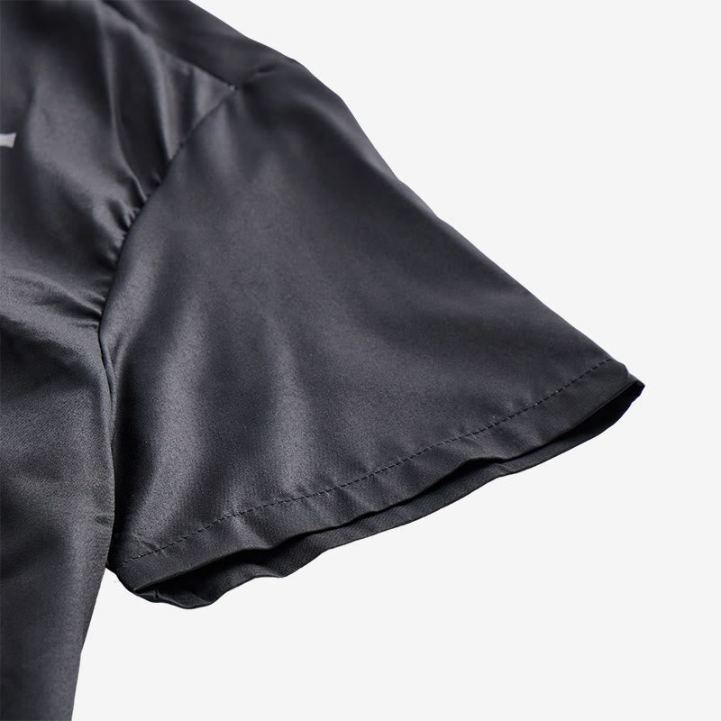 Chemise homme à imprimé drapeau américain et tête de taureau western - image 8