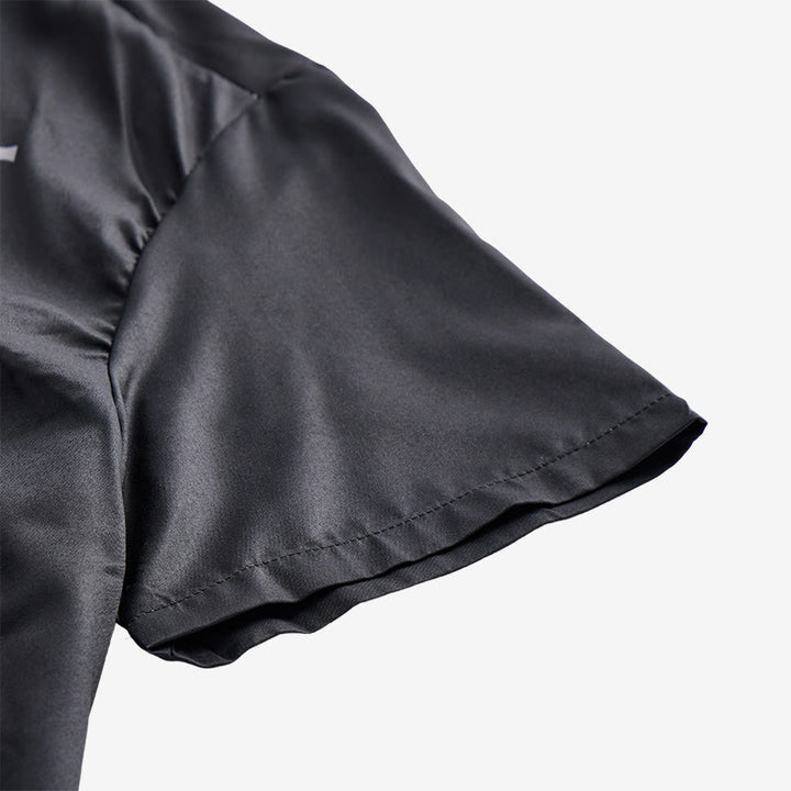Chemise homme à imprimé drapeau américain et tête de taureau western - image 8