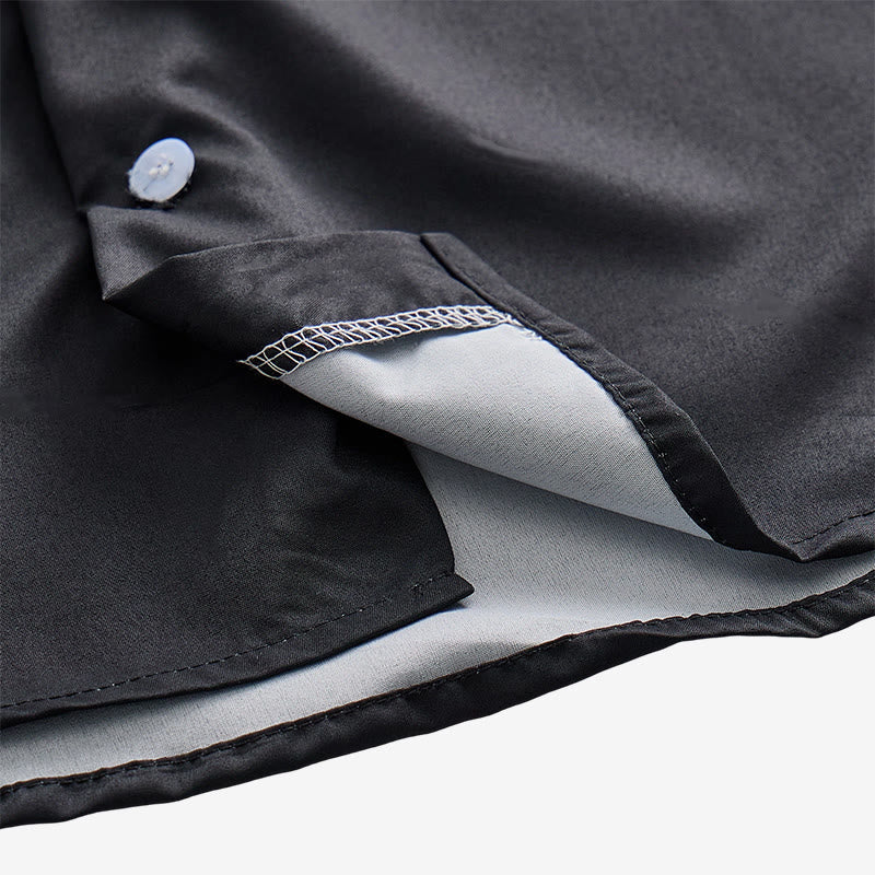 Chemise homme à imprimé drapeau américain et tête de taureau western - image 7