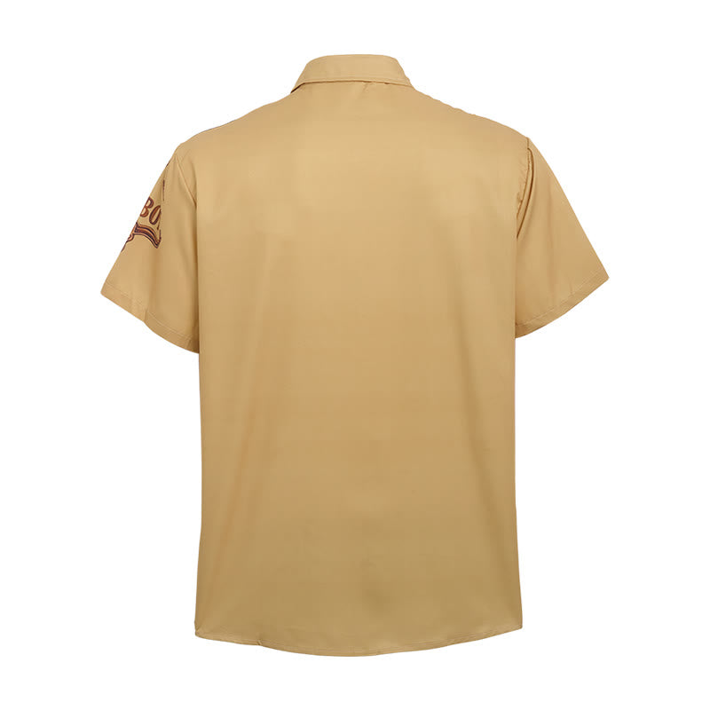 Chemise décontractée pour homme à motif western ethnique cowboy - image 10