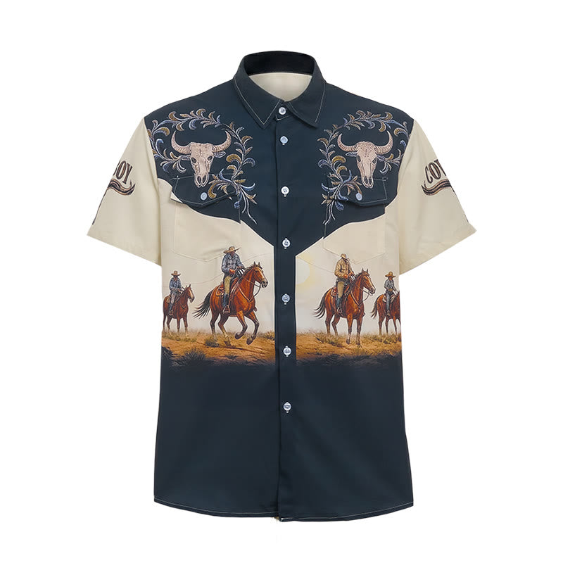 T-shirt western pour homme, style rodéo, cowboy et musique country - image 9