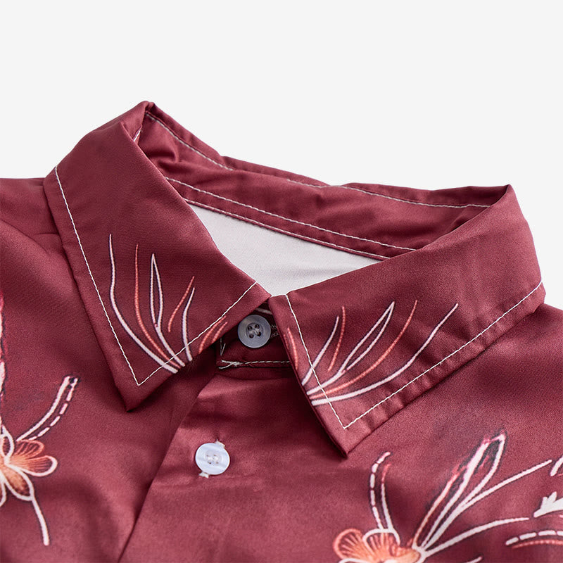 Chemise de cowboy western bicolore streetwear pour homme - image 4