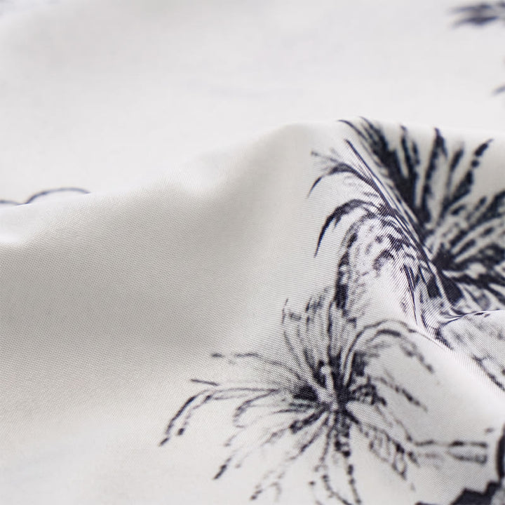Chemise à manches courtes pour homme, imprimé île tropicale, idéale pour les vacances d'été. - image 6