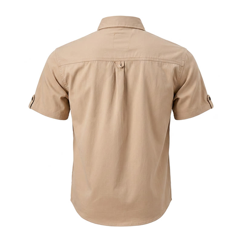 Chemise de travail tactique militaire tout-terrain pour homme en coton - image 14