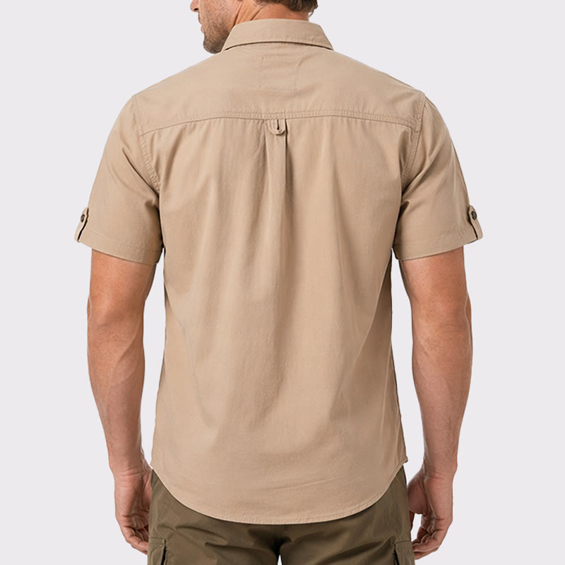Chemise de travail tactique militaire tout-terrain pour homme en coton - image 2