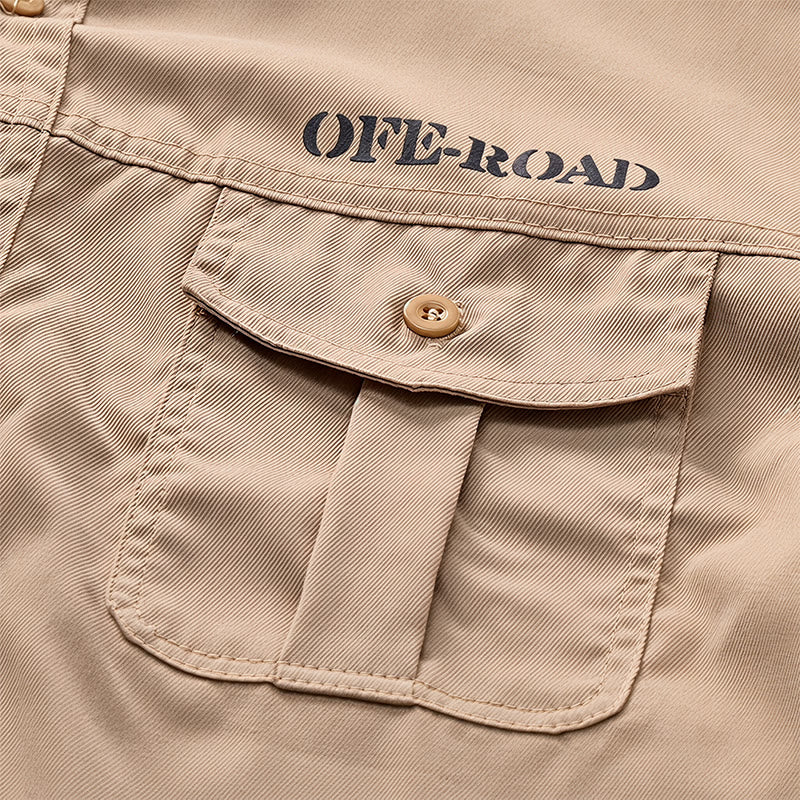 Chemise de travail tactique militaire tout-terrain pour homme en coton - image 8
