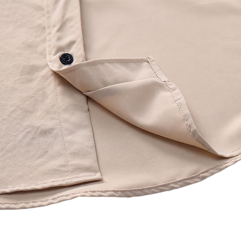 Chemise de travail utilitaire surdimensionnée pour homme avec bandoulière amovible - image 7
