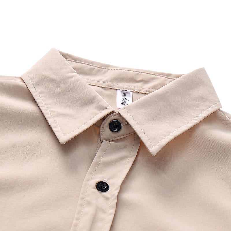Chemise de travail utilitaire surdimensionnée pour homme avec bandoulière amovible - image 4