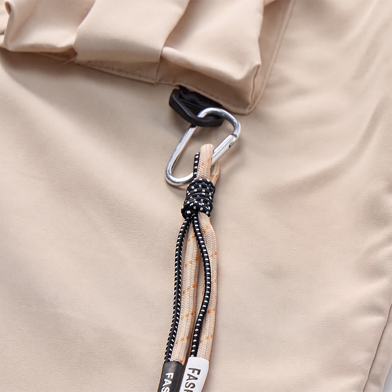 Chemise de travail utilitaire surdimensionnée pour homme avec bandoulière amovible - image 6