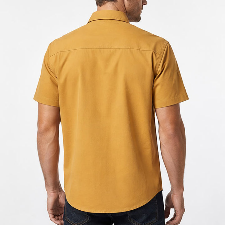 Chemise de travail City Boy pour homme avec écusson rétro - image 2