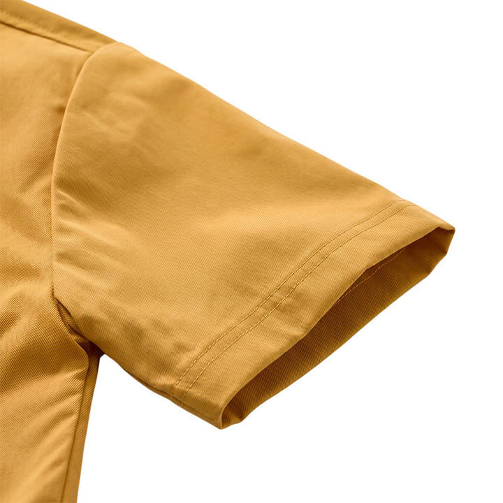 Chemise de travail City Boy pour homme avec écusson rétro - image 8