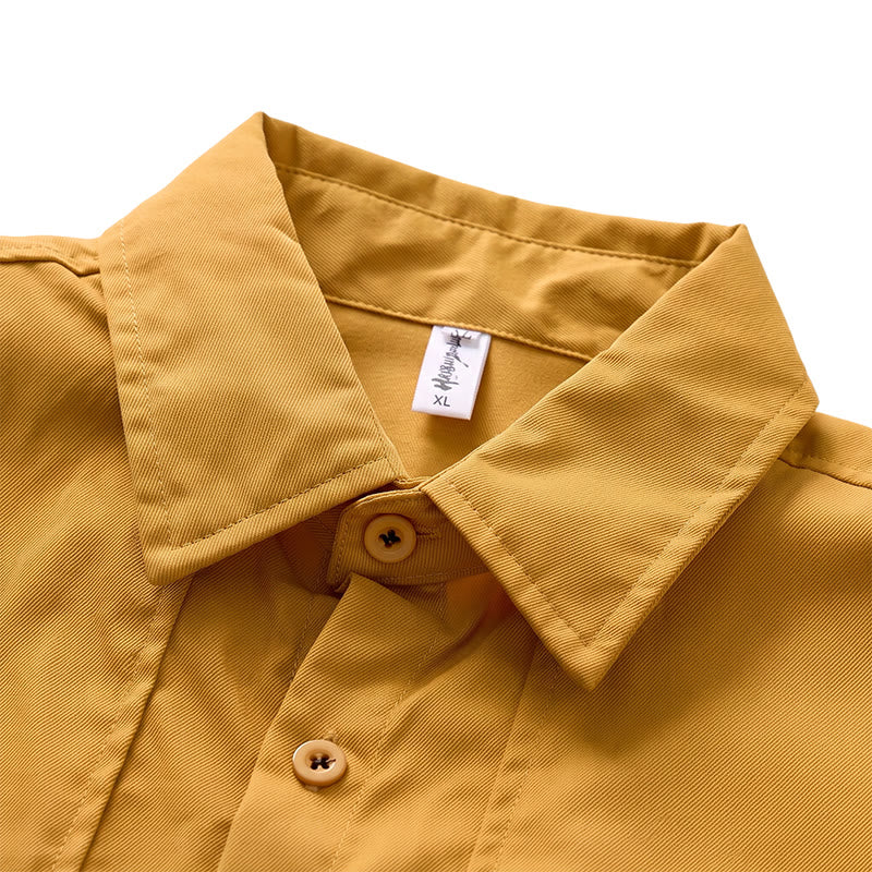 Chemise de travail City Boy pour homme avec écusson rétro - image 4