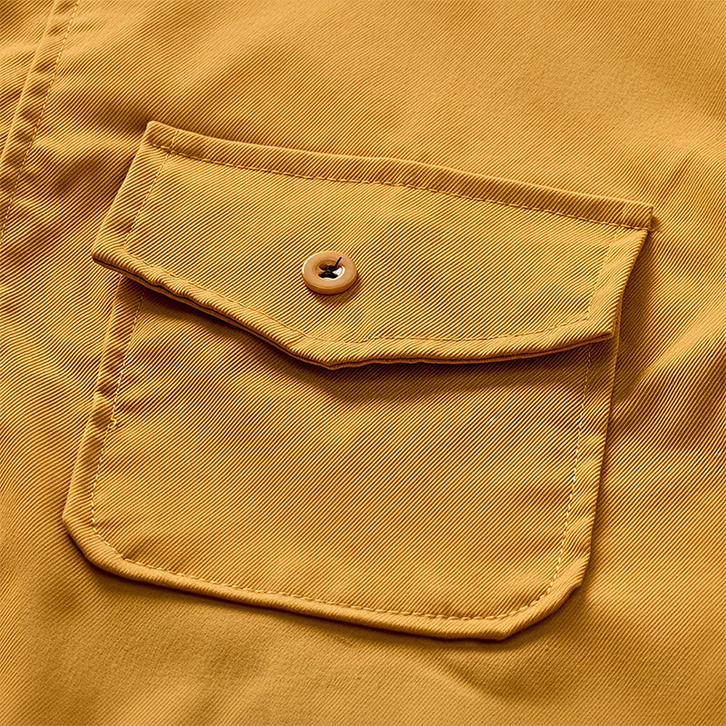 Chemise de travail City Boy pour homme avec écusson rétro - image 7