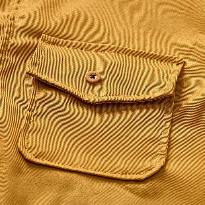 Chemise de travail City Boy pour homme avec écusson rétro - image 7