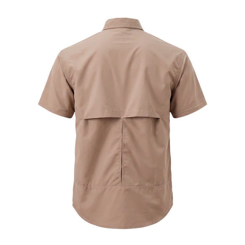 Chemise de travail tactique convertible à manches amovibles pour homme - image 15