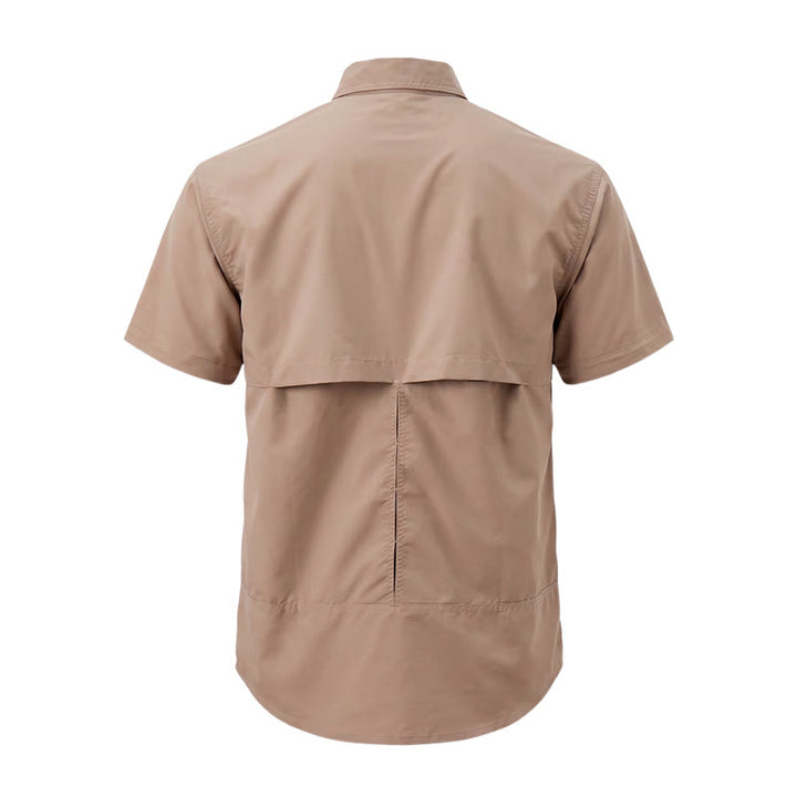 Chemise de travail tactique convertible à manches amovibles pour homme - image 15