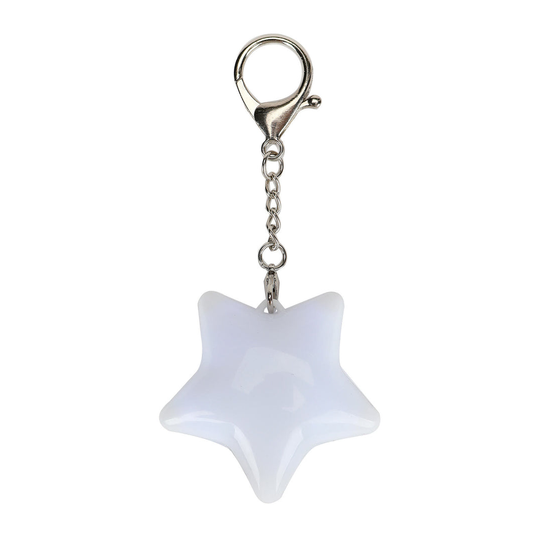 Lampe de sac LED portable rechargeable avec porte-clés - Étoile Blanche - image 9