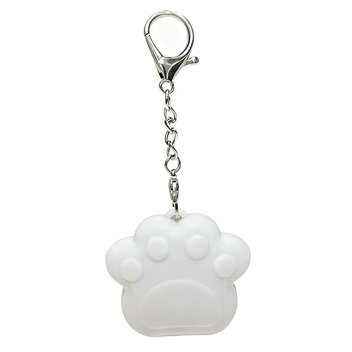 Lampe de sac LED portable rechargeable avec porte-clés - Griffe de chat blanc - image 5
