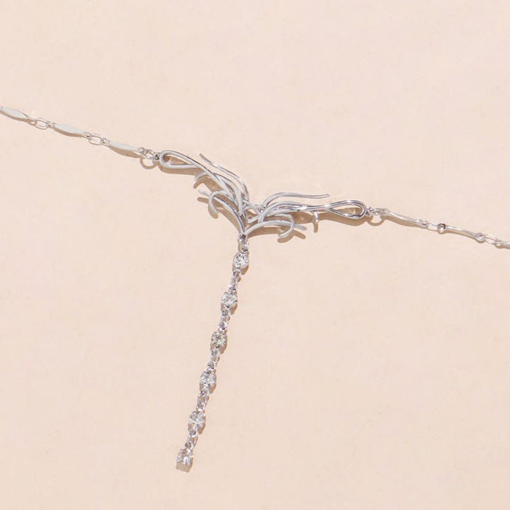 Chaîne de taille féerique bohème à strass pour femme - image 7