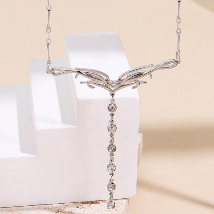 Chaîne de taille féerique bohème à strass pour femme - image 1