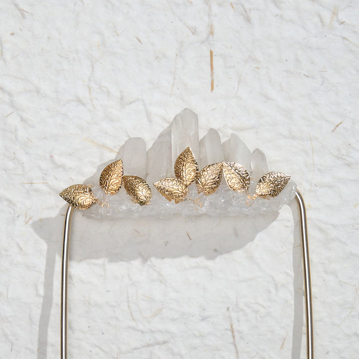Broche de pochette en cristal naturel fait main - image 9