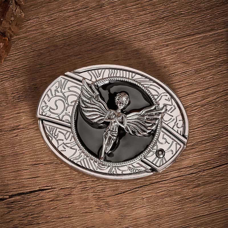 Ceinture en cuir avec boucle de couteau pliant caché Fallen Angel à faire soi-même - image 9