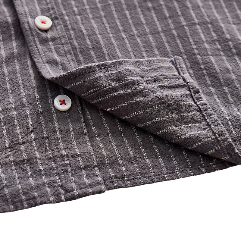 Chemise rayée en coton pour tous les jours, du travail au week-end - image 11