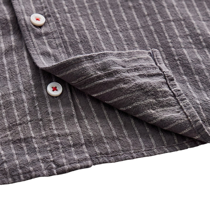 Chemise rayée en coton pour tous les jours, du travail au week-end - image 11