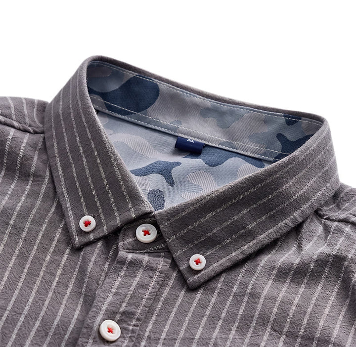 Chemise rayée en coton pour tous les jours, du travail au week-end - image 8
