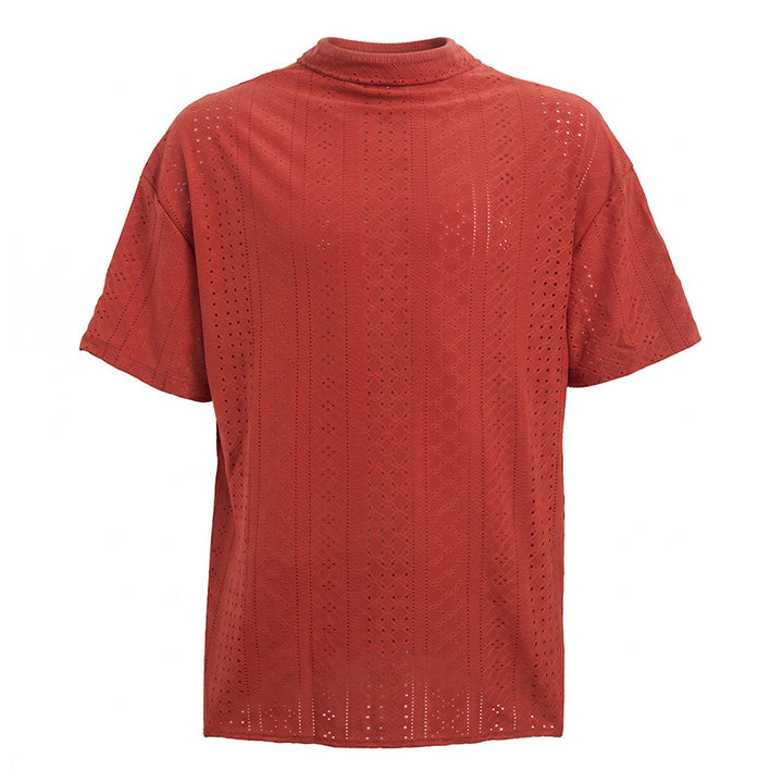 Chemise en coton jacquard décontractée et sportive pour homme - image 14