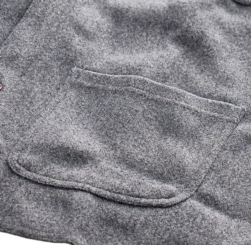 Gilet de costume classique pour homme, 4 poches, en laine mélangée - image 8