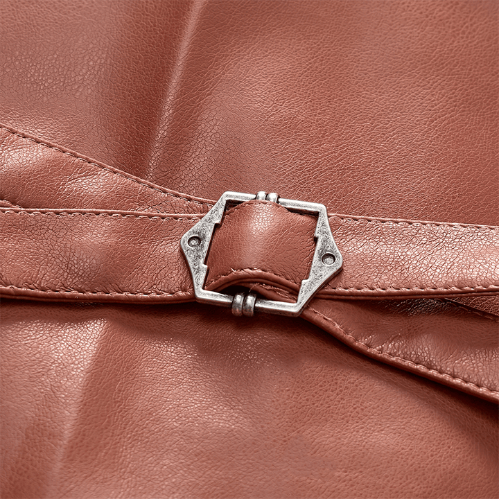 Gilet en cuir pour homme, quatre saisons, décontracté et élégant, à superposer - image 10