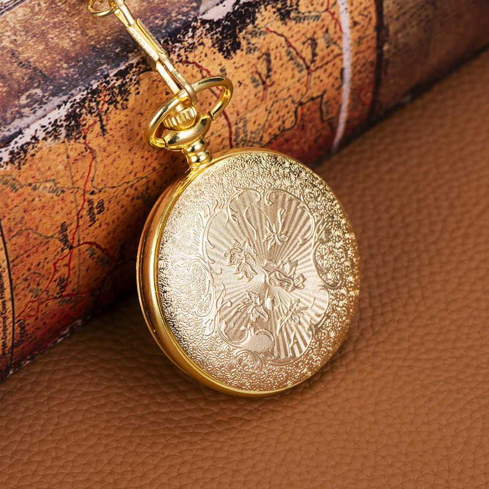 Montre de poche vintage gravée, un héritage intemporel - image 1