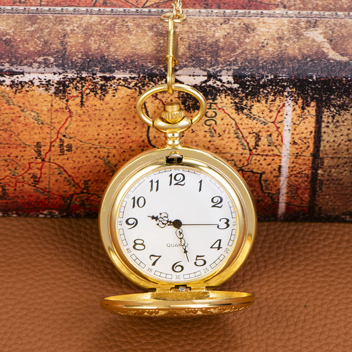 Montre de poche vintage gravée, un héritage intemporel - Or - image 0