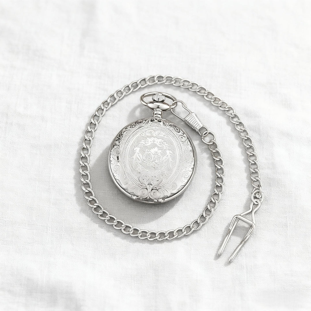 Montre de poche vintage gravée, un héritage intemporel - image 8