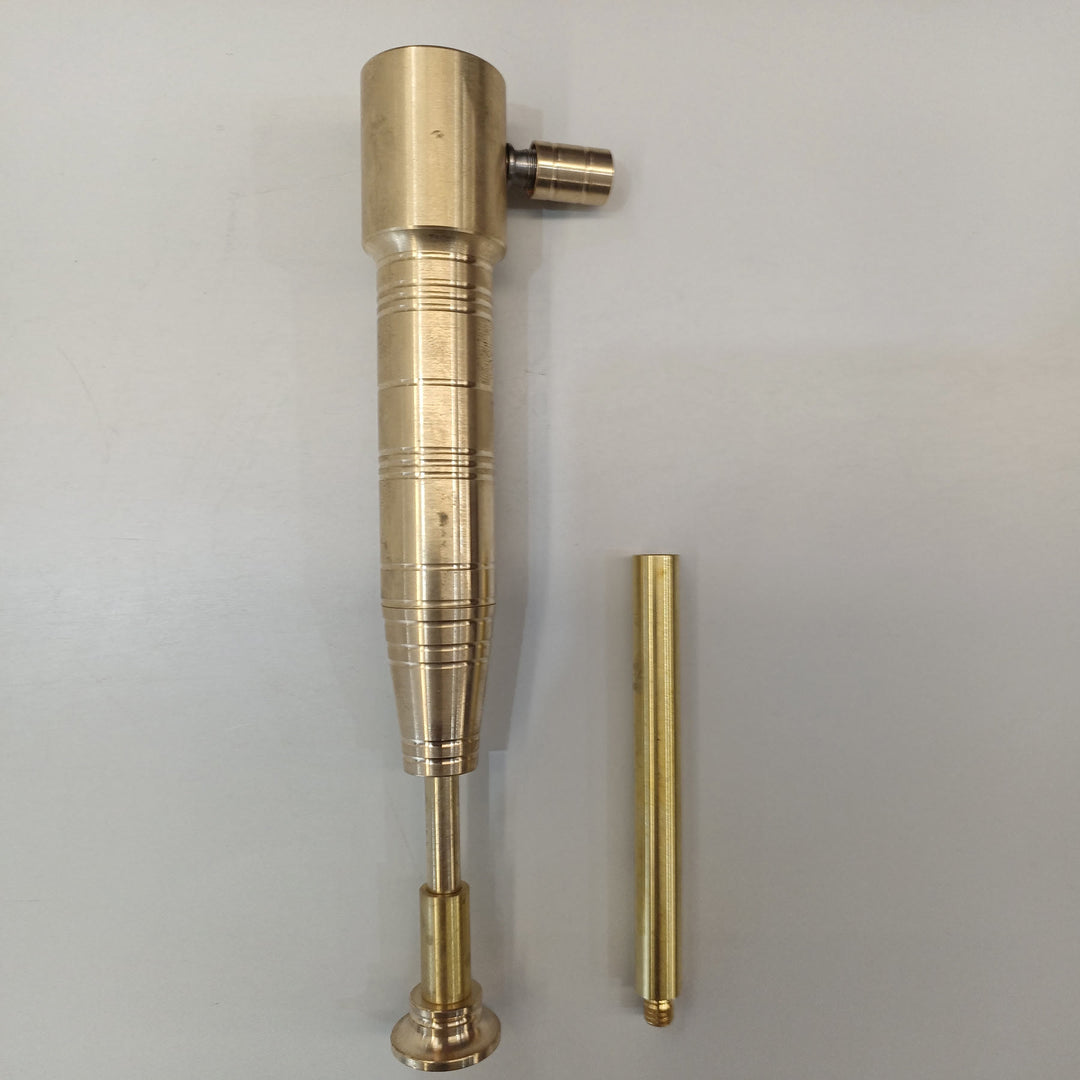 Briquet torche vintage en laiton rechargeable à long manche - Bronze - image 12