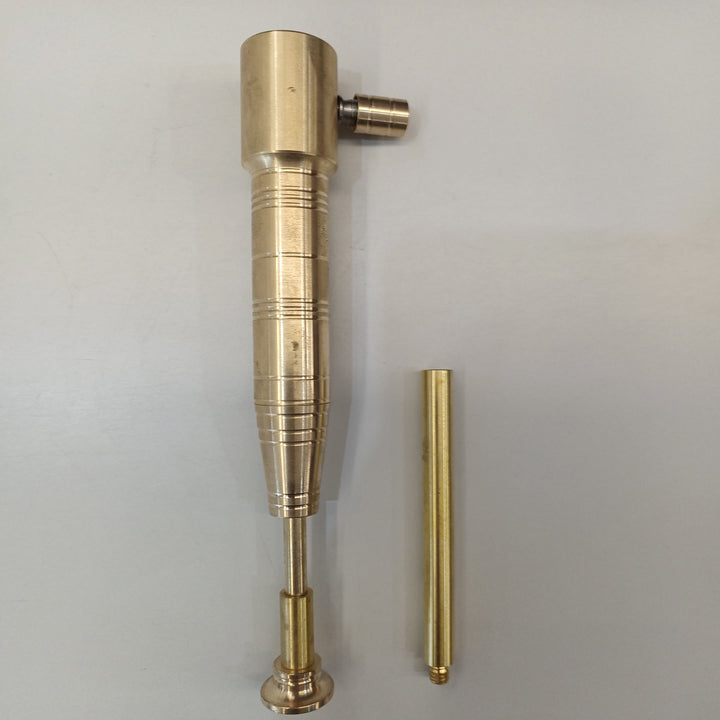 Briquet torche vintage en laiton rechargeable à long manche - Bronze - image 12