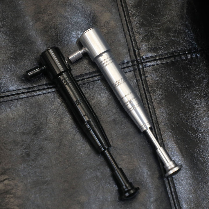 Briquet torche vintage en laiton rechargeable à long manche - image 0