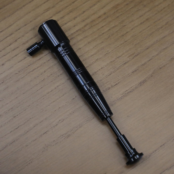 Briquet torche vintage en laiton rechargeable à long manche - Noir - image 11